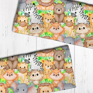 Animal Mashup Seamless Pattern