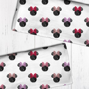Minnie Watercolor Seamless Pattern