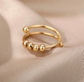 Beaded Anxiety Ring: Fidget Ring | Skin Picking | Worry Ring | Cute Ring | Beaded Ring | Stress Relief Ring