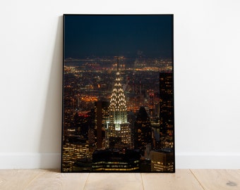 New York Photography, Skyline Wall Art, Cityscape Home Décor, Digital Download, Printable Travel Art, Photography Prints, City Decor