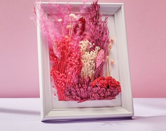 Dried Flower Meadow 3D frame 5x7