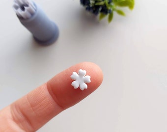 Carnation Flower Mini Clay Cutter / Polymer Clay Cutters / Micro Cutters / Earring Making / Clay Tools