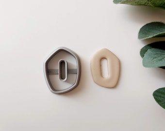 Asymmetric Chain Link Clay Cutter: Jewelry & Earring Making