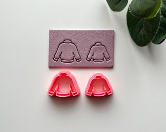 Sweater Clay Cutter Set: Polymer Clay Jewelry Tools