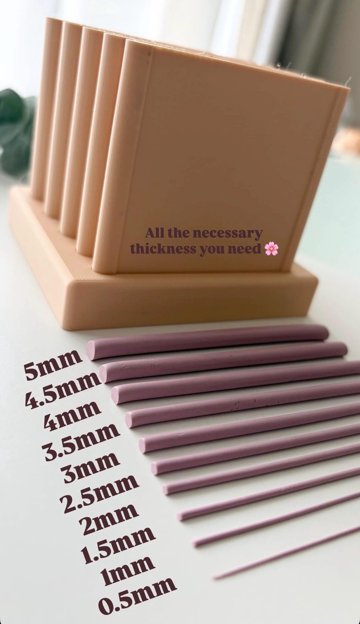 Polymer Clay Thickness String Roller Tool + Tools / Earring Making - Etsy