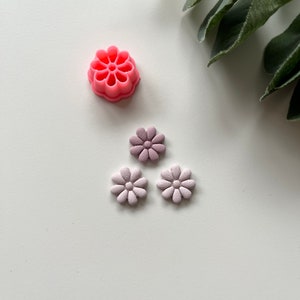 Mini Daisy Clay Cutter / Polymer Clay Tools / Jewellery Tools / Earring Making / Clay Tools
