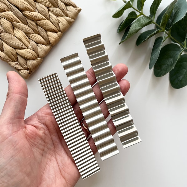 Zig Zag Cutters - 3 Sizes / Polymer Clay Cutters + Tools / Earring Making