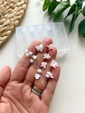 Mini Magnolia Mold: Polymer Clay Earring Making Tools