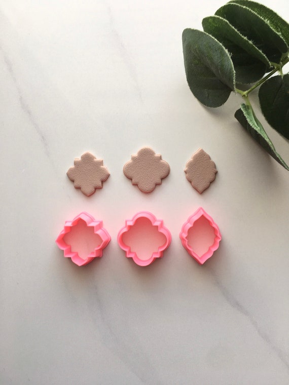 モロッコシェイプポリマークレイカッター：ジュエリー＆イヤリング