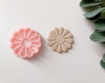 Full Daisy Embossed Clay Cutter / Polymer Clay Cutters / Jewellery Tools / Earring Making / Clay Tools