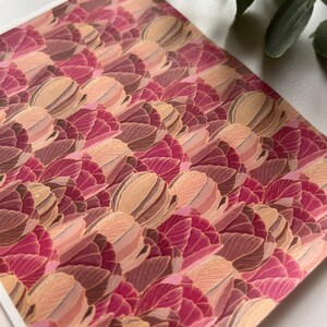 Carta trasferibile per immagine con tulipani in fiore (1 foglio) B8, strumenti in argilla polimerica, gioielli, creazione di orecchini, strumenti in argilla, floreale, botanica