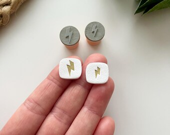 Lightning Stamps: Pó de Mica, Argila Polimérica e Ferramentas para Joalheria