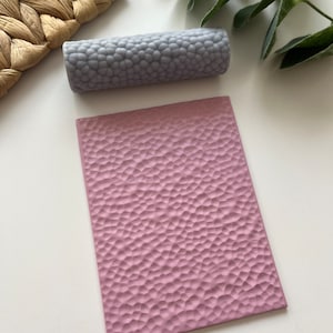 Dotting Texture Roller⎥Polymer Clay Tools⎥Hand Roller⎥Clay Texture Tool⎥Jewellery Tools⎥Floral Texture⎥Botanical Texture