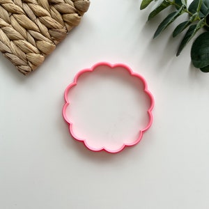 Formina per argilla polimerica a fiore con bordo smerlato e portagioielli - VeeClayDesign Shop