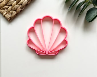 Trinket & Jewellery Dish Sunrise Shell Polymer Clay Cutter - VeeClayDesign Shop