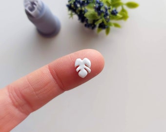 Monstera Leaf Mini Clay Cutter / Polymer Clay Cutters / Micro Cutters / Earring Making / Clay Tools