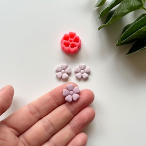 Mini Vergissmeinnicht Blumen Ausstechform: Schmuck & Ohrring Werkzeuge