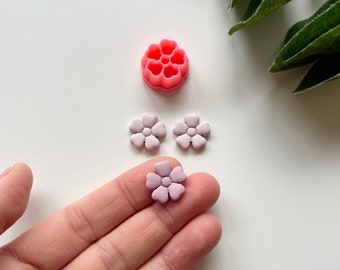 Mini Forget Me Not Flower Clay Cutter / Polymer Clay Tools / Jewellery Tools / Earring Making / Clay Tools