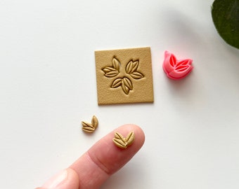 Triple Leaf Micro Cutter / Polymer Clay Tools / Jewellery Tools / Earring Making / Clay Tools/ Micro Mini Cutters