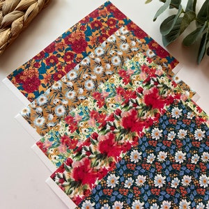 Image Transfer Paper Bundle #13 (5 Blätter) / Polymer Clay Werkzeuge / Schmuck / Herstellung von Ohrringen / Werkzeuge aus Polymer Clay / Floral / Pflanzen