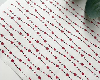 Heart String Polymer Clay Image Transfer Paper (1 Sheet) B7