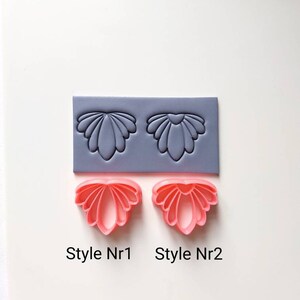 Butterfly Fan Cutters / Polymer Clay Tools / Jewellery Tools / Earring Making / Clay Tools/ Embossed cutters