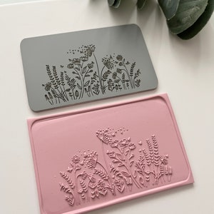 Dandelion Texture Mat⎥Polymer Clay Tools⎥Earring Making⎥Hand Roller⎥Clay Texture Tool⎥Jewellery Tools