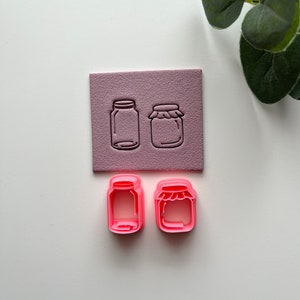 Glass Jar Polymer Clay Cutters: Jewelry & Earring Making Tools
