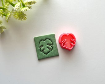 Small Monstera Leaf Stud / Polymer Clay Tools / Jewellery Tools / Earring Making / Clay Tools/ Botanical/ Spring Cutters