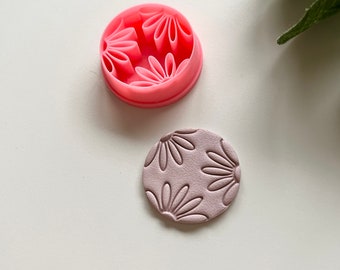 Daisy Flower Circle Clay Cutter / Polymer Clay Tools / Jewellery Tools / Earring Making / Clay Tools