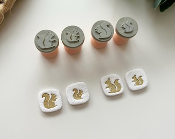 Squirrel Stamps: Mica Powder, Polymer Clay & Jewelry Tools