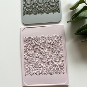 Tapis texturé en dentelle, outils en pâte polymère, fabrication de boucles d'oreilles, rouleau à main, outil de texture en argile, outils pour bijoux
