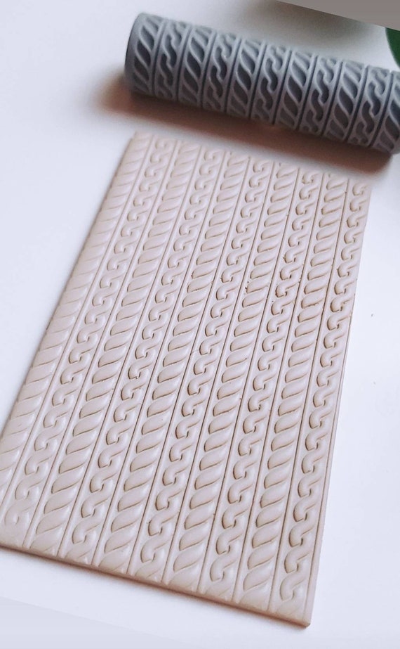 Autumn Mushrooms Texture Matpolymer Clay Toolsearring Makinghand Rollerclay  Texture Tooljewellery Tools 