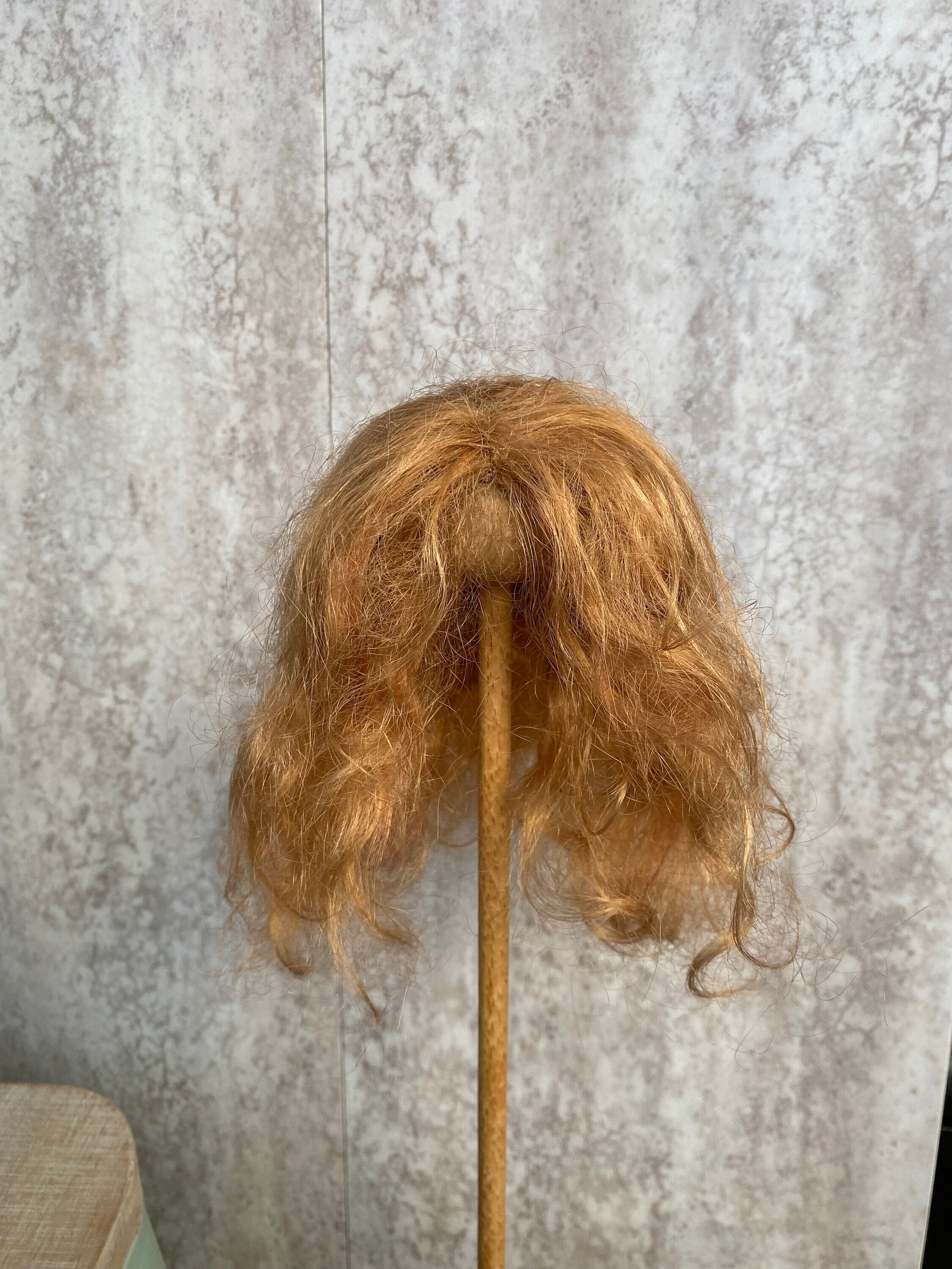 Wig Assist Size 6-7 Portable Wig Stand for Doll, Wig Styling Stand 