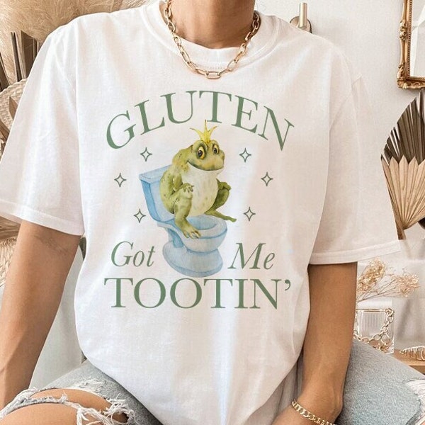 Gluten got me tootin' shirt | celiac disease awareness | gluten free | food allergy | warrior | fpies | gluten intolerant | tummy hurts