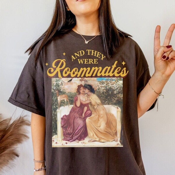 And they were roommates shirt | lesbian pride shirt | Historians would call | lesbian girlfriend gift | valentines | lgbtq pride | queer
