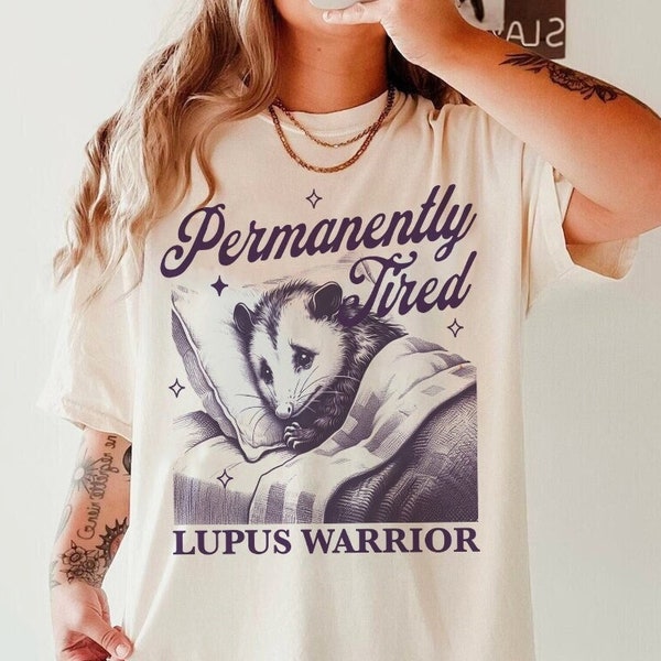 Lupus Warrior | lupus awareness shirt | lupus support squad | chronic pain | hidden disability | lupus month | in may we wear purple | funny