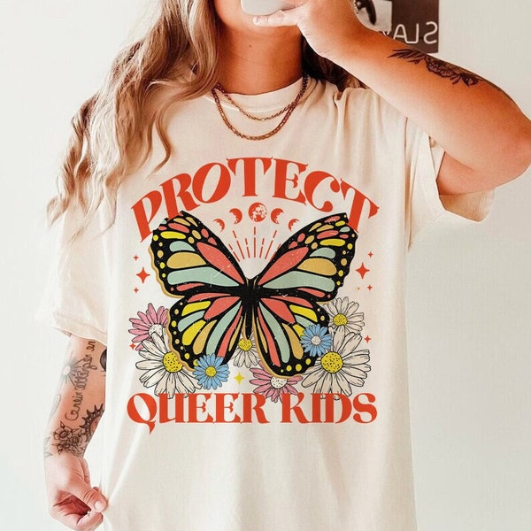 Protect queer kids | protect trans kids | queer owned | lgbt pride shirt | queer shirt | trans rights | queer youth | trans lives | rights