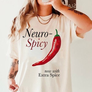 Neurospicy | neurodiversity shirt | autism acceptance | bipolar disorder awareness | celebrate neurodiversity | actually autistic | infinity