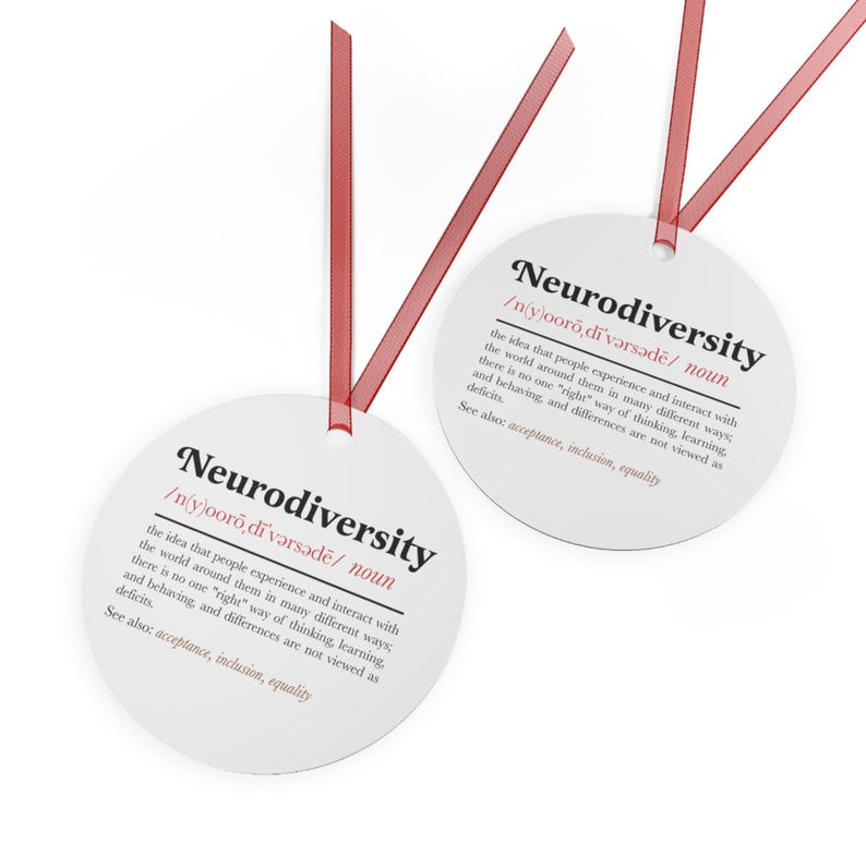 Neurodiversity Definition Ornament Autism Ornament Autism Teacher Sped