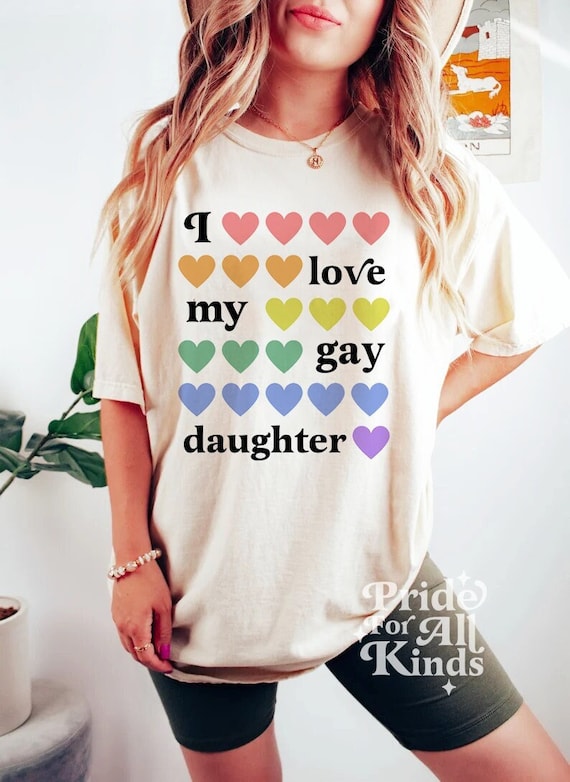 I Love My Gay Mom Lgbt Lesbian Gift T-Shirt I Love My Gay Mom Lgbt Lesbian Gift T-Shirt