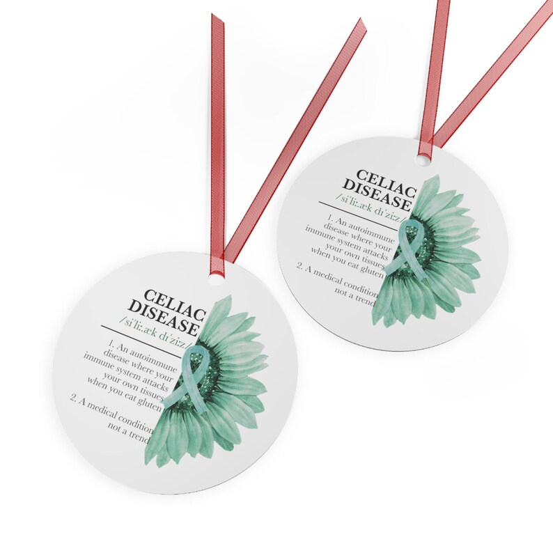 Celiac Disease Ornament Gluten Intolerant Ornament Irritable Bowel