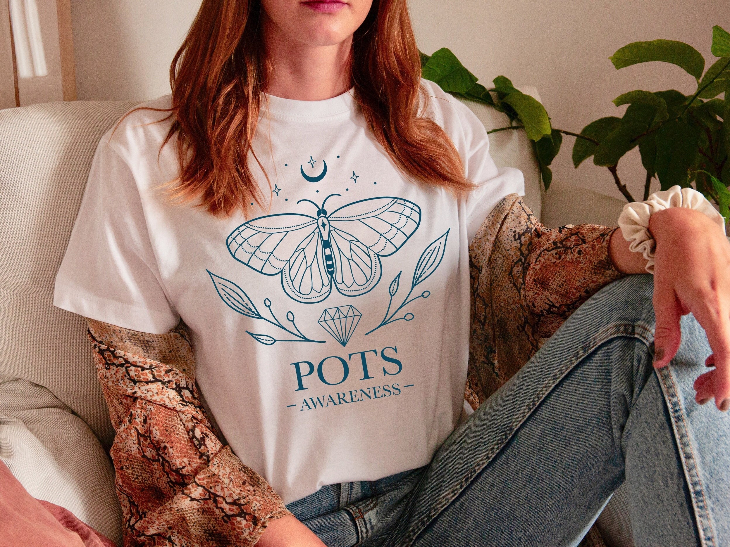 Pots Awareness Shirt Pots Syndrome Shirt Pots Disease Etsy