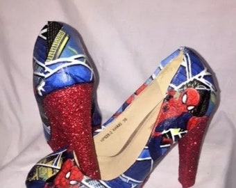 spiderman heels
