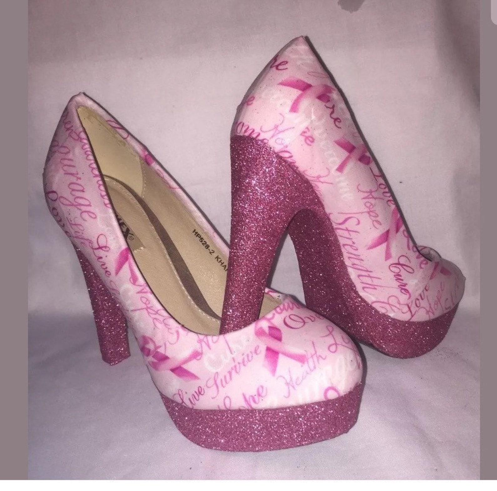 breast cancer running shoes