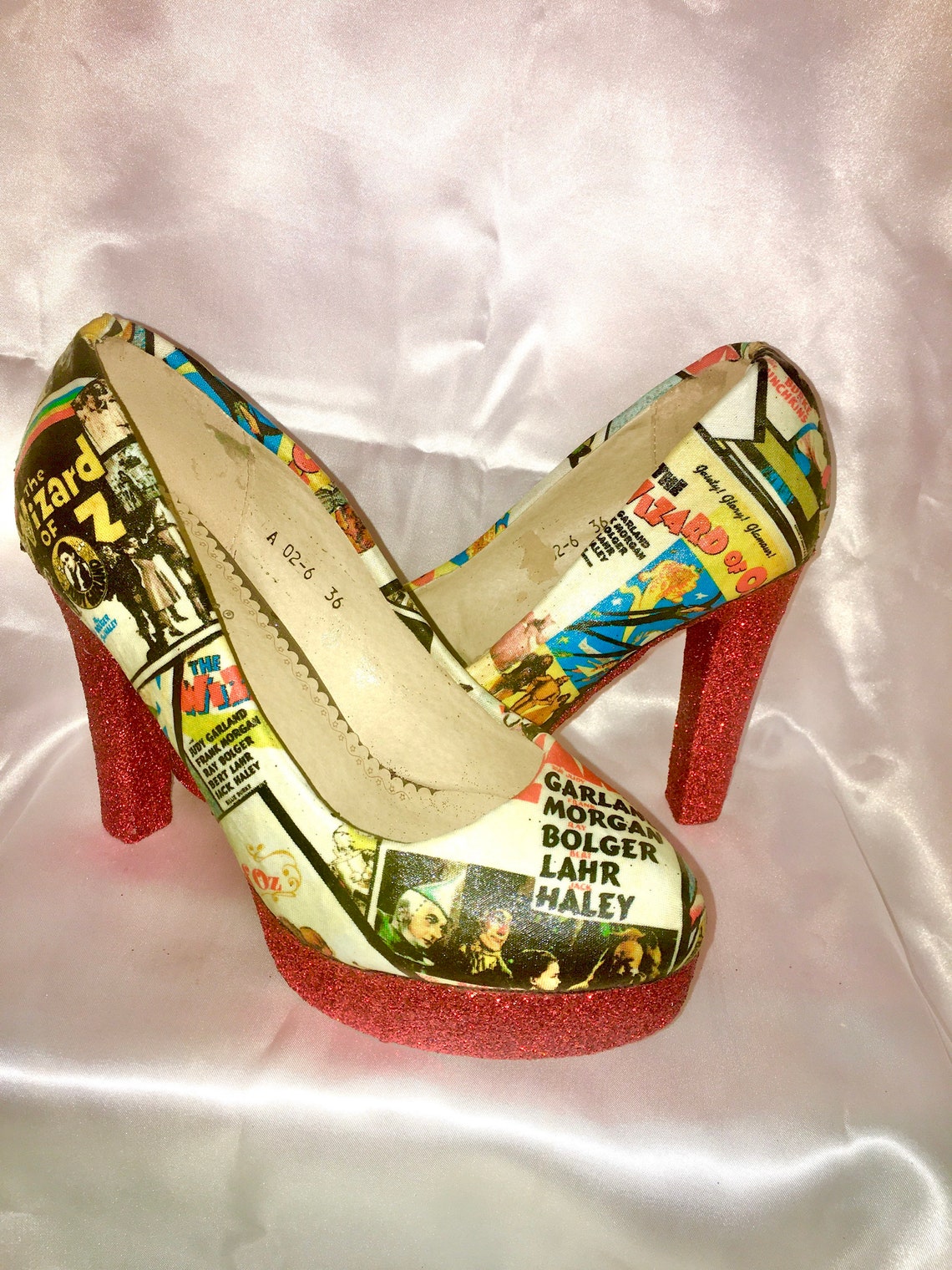 The wizard of oz shoes / heels uk sizes 2.5 8 Etsy