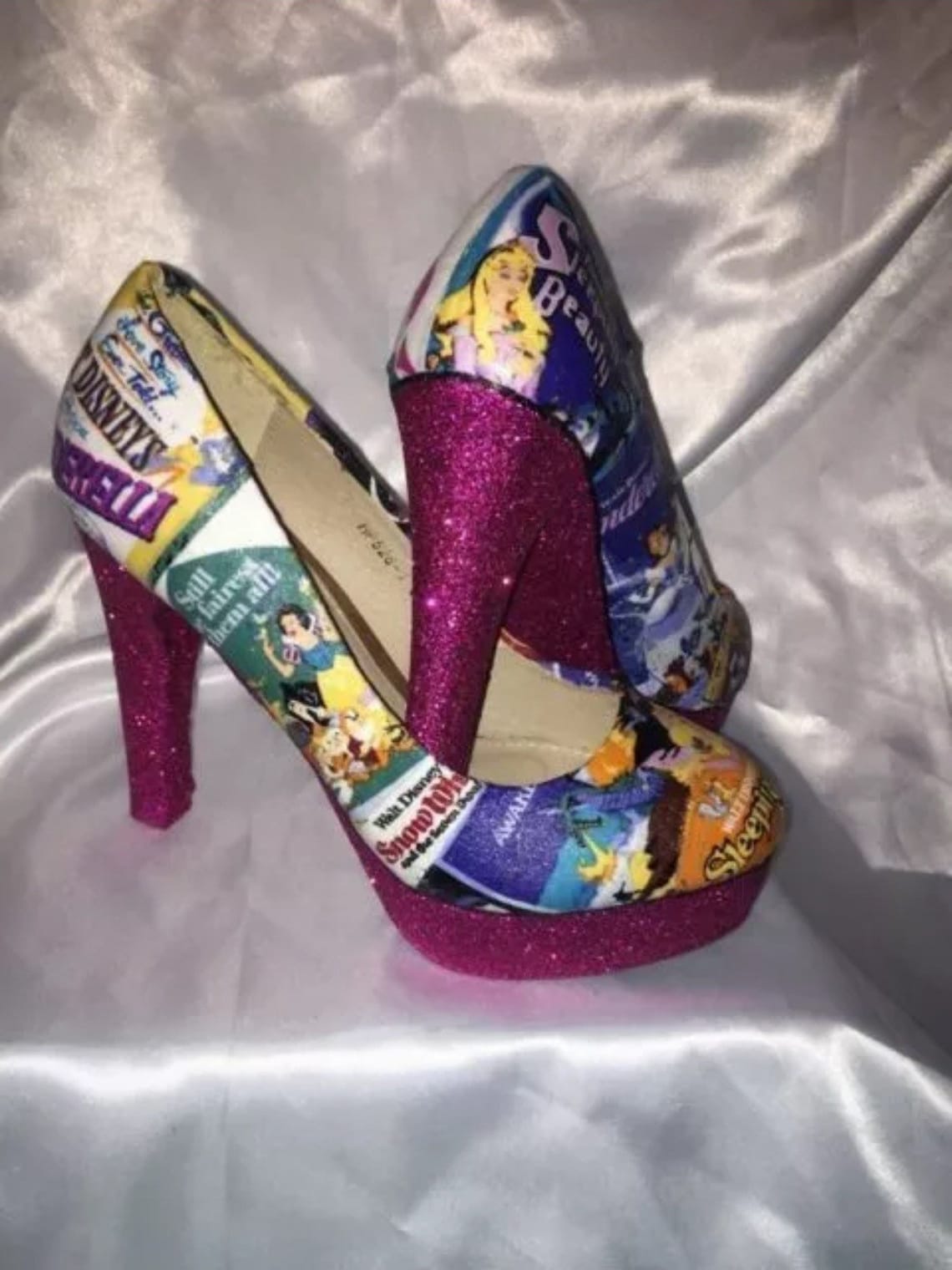 Elsa Tacones Princesas Disney Para NiÃ±as High Heels Tacones