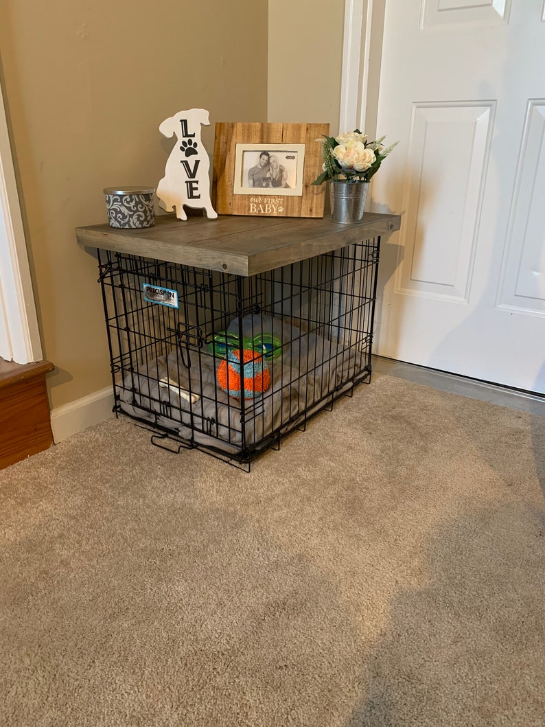 dog crate table topper