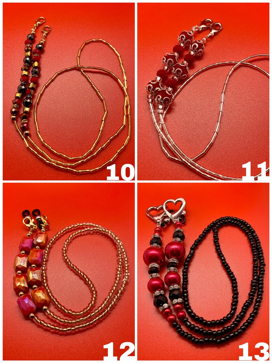 Beaded Mask Holder, Face Mask Chain, Face Mask Lanyards, Mask Holder, Glasses Chain, Eyeglass