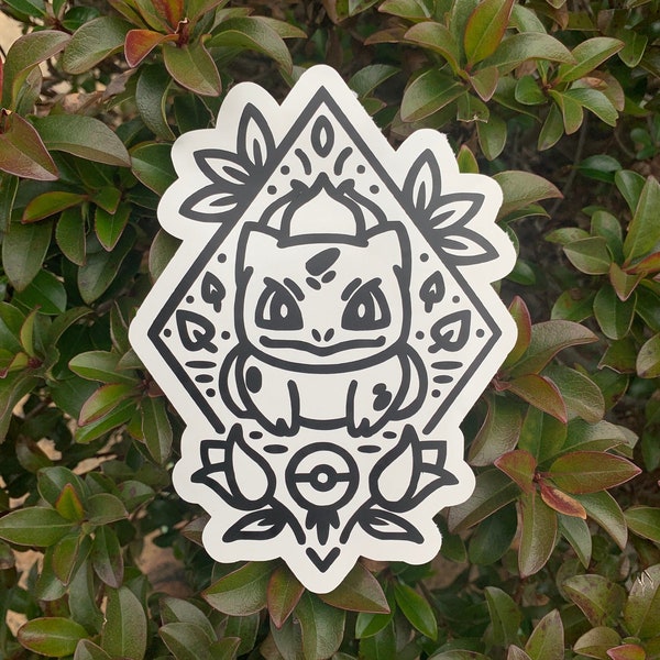 Bulbasaur Car Decal - Etsy